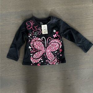 Children’s place baby girl dance long sleeve top 6-9M ret $39